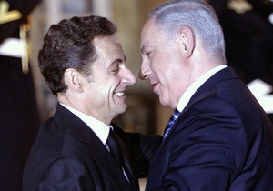 Саркозі після невтішних висловлювань на адресу Нетаньяху запевнив його у своїй дружбі