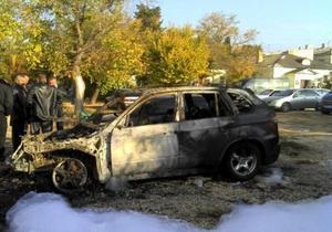 У Севастополі за два дні підпалили п ять автомобілів