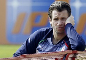 Лучший бомбардир сборной Италии рискует пропустить Евро-2012