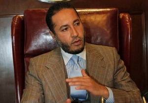 Син Каддафі попросив Інтерпол відмовитися від його розшуку