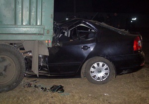 Загибель футболістів у Полтавській області: водій автомобіля був п яним