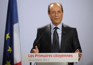 Французькі соціалісти обрали суперника для Саркозі
