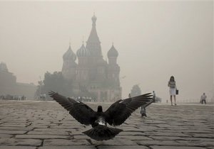 Сьогодні в Москві зафіксований температурний рекорд