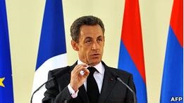 Від Саркозі у Тбілісі чекають  чіткого сигналу  Росії
