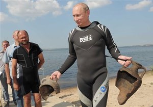 Прес-секретар Путіна: Прем єр не знаходив амфори на дні моря