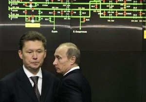 Міллер розповів Путіну про  неприємний сюрприз , що стався в офісах Газпрому в Європі