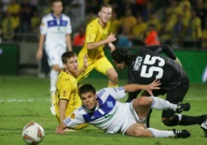 Лига Европы: Динамо показало невыразительную игру в Тель-Авиве