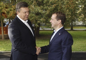 У другій половині жовтня Янукович і Медведєв можуть зустрітися на економічному форумі в Донецьку