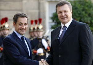 УП: Саркозі відмовився від зустрічі з Януковичем