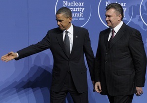 Джерело: Обама вказав Януковичу на проблеми з демократією в Україні