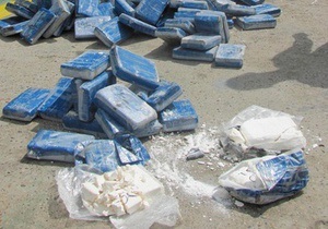 Рекордну партію кокаїну на $ 77 млн перехопили у Гонконзі