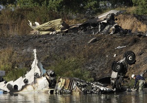 Мінтранс РФ назвав версії катастрофи Як-42 під Ярославлем. Знайдено тіла всіх загиблих