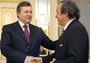 Колесников: Янукович сдержал слово, данное Платини