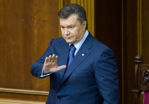 Тест на зрілість. Янукович чекає від парламенту прийняття нового закону про вибори