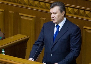 Янукович обіцяє українцям подальше поліпшення умов ведення бізнесу