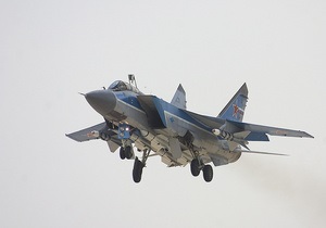 Названа попередня причина аварії російського МіГ-31