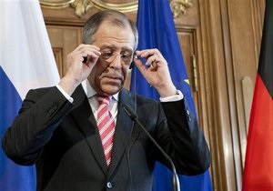 Лавров: Росія виступає проти санкцій ЄС щодо Сирії