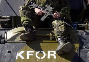 НАТО відмовляється від планового скорочення KFOR