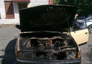 У минулі вихідні в трьох районах Києва горіли автомобілі