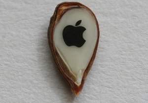 Росіянин спеціально для Стіва Джобса прикрасив яблучне зернятко логотипом Apple