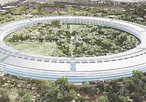 Новая штаб-квартира Apple будет построена в виде огромного стеклянного кольца