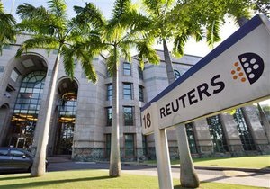 Прибыль Thomson Reuters выросла за полгода на 92%