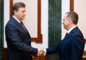 Янукович и Колесников обсудили вопросы подготовки к Евро-2012