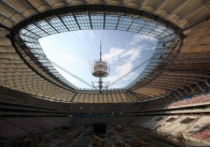 Национальный стадион в Варшаве обзавелся крышей