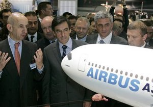 Ле Бурже-2011: Airbus получил заказы на поставку сотен самолетов