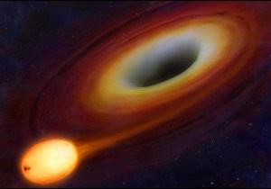Раз на 100 млн років: чорна діра засмоктує зірку
