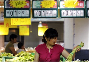 Китай бореться з рекордною інфляцією