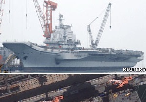 Китай добудує куплений в України  Варяг 