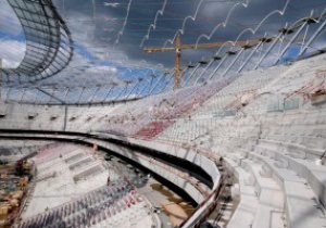 Відставання від графіка будівництва стадіону у Варшаві досягло 16%