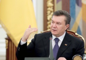 Янукович привітав Шахтар з перемогою над Динамо