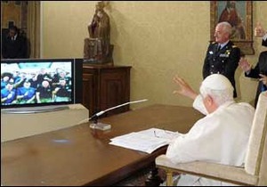 Папа Римський вперше зв’язався з космосом