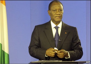 Кот-д Івуар: Уаттара закликає до спокою