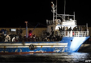 До Італії приплив човен з мігрантами з Тунісу