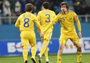 Визначилися суперники збірної України у 2011 році