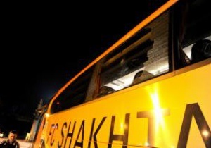 Инцидент с разбитыми автобусами Шахтера. В Харьков едет группа МВД для расследования