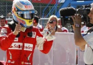 Фернандо Алонсо будет стартовать с поула на Гран-при Италии