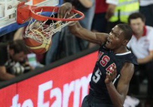 Фотогалерея: Генеральная репетиция финала. Испания и США скрестили шпаги