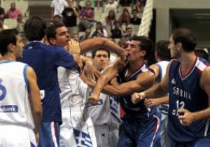 FIBA: Учасники бійки в Афінах будуть суворо покарані
