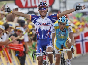 Тур де Франс: Родригес выиграл 12-й этап