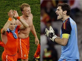 Нидерланды vs Испания. Финал ЧМ-2010 в цифрах