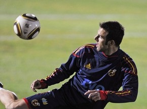 Сборная Испании будет играть в финале ЧМ-2010 в темно-синей форме