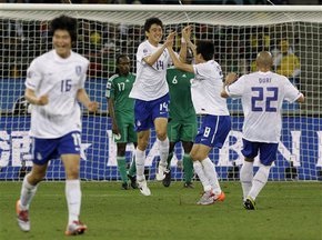 Ничья с Нигерией отправляет Южную Корею в 1/8 финала Чемпионата мира