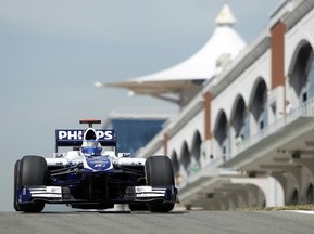 Williams собирается тестировать новые воздуховоды в Валенсии