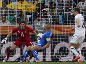 Фотогалерея: Суперсенсация. Италия едва не проиграла новозеландцам