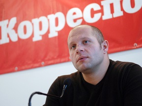 Федор Емельяненко любит слушать Виктора Цоя