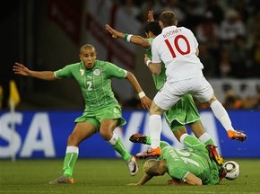 Алжир выстоял перед Англией